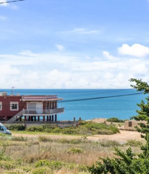 Casas cerca de la playa